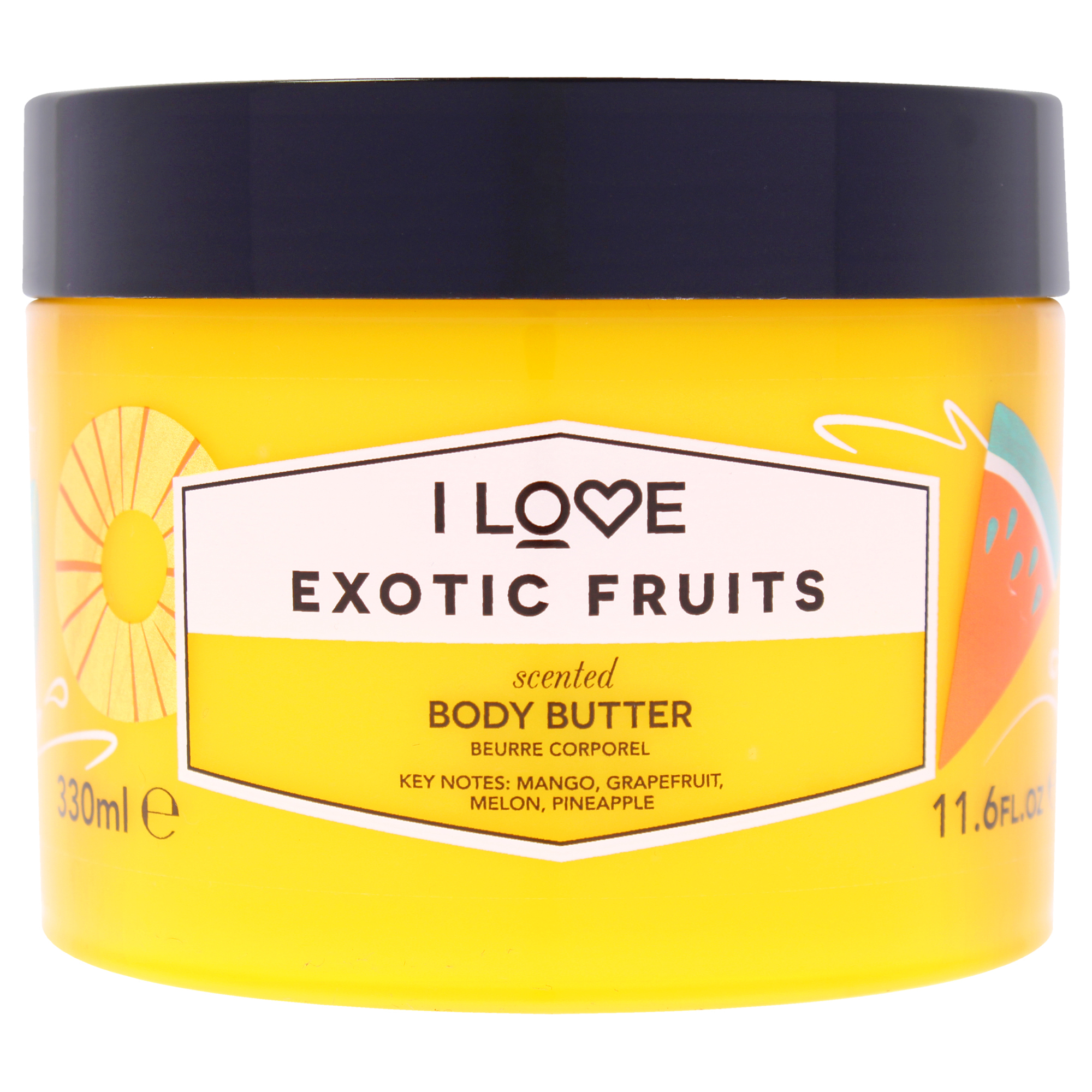 Scented Body Butter  Exotic Fruit 16 Oz Body Butter